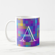 Mosaikmonogramm-Tasse