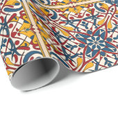 Mosaikmosaike aus andalusischem Mosaik Geschenkpapier (Rolleneckpunkt)