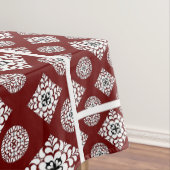 Mosaikmuster 02.BW DRed BG Tischdecke (Beispiel)