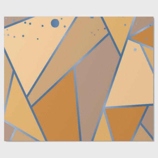 Mosaikmuster 14 geschenkpapier (Flach)