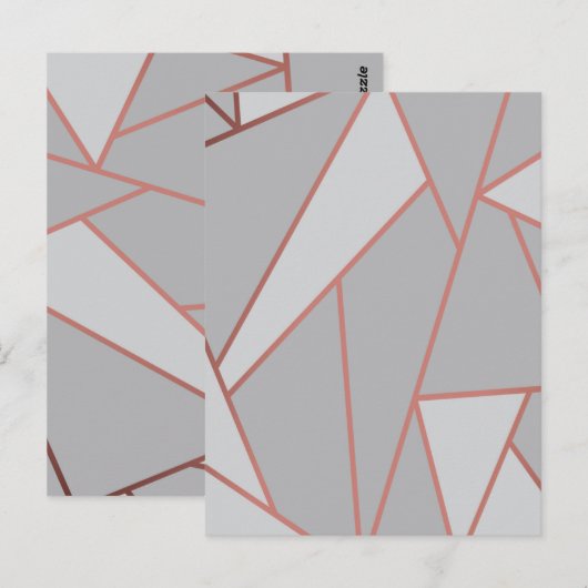 Mosaikmuster 3 postkarte (Vorne/Hinten)