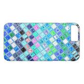 Mosaikmuster aus gefestigtem Glas #14 Case-Mate iPhone Hülle (Rückseite (Horizontal))