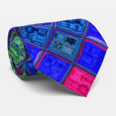 Mosaikmuster aus gefestigtem Glas #2 Krawatte (Gerollt)
