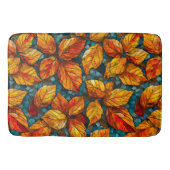 Mosaikmuster im Herbst Badematte (Vorderseite)