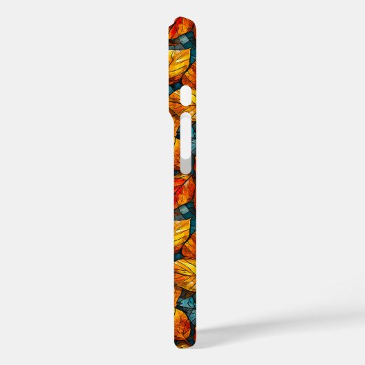 Mosaikmuster im Herbst Case-Mate iPhone Hülle (Rückseite / Links)