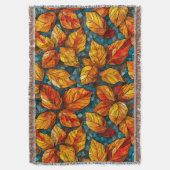 Mosaikmuster im Herbst Decke (Vorderseite Vertikal)