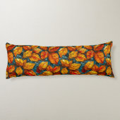 Mosaikmuster im Herbst Seitenschläferkissen (Rückseite)