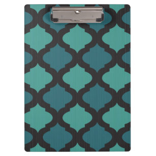 Mosaikmuster in der arabischen Art Klemmbrett