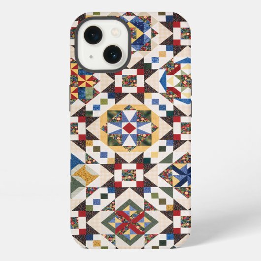 Mosaikmuster iPhone Hülle (Rückseite)