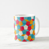 Mosaikmuster Kaffeetasse (VorderseiteRechts)