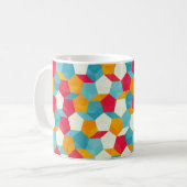 Mosaikmuster Kaffeetasse (Vorderseite Links)