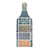 Mosaikmuster Schneidebrett (Vorderseite)