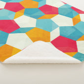 Mosaikmuster Sherpadecke (3/4)