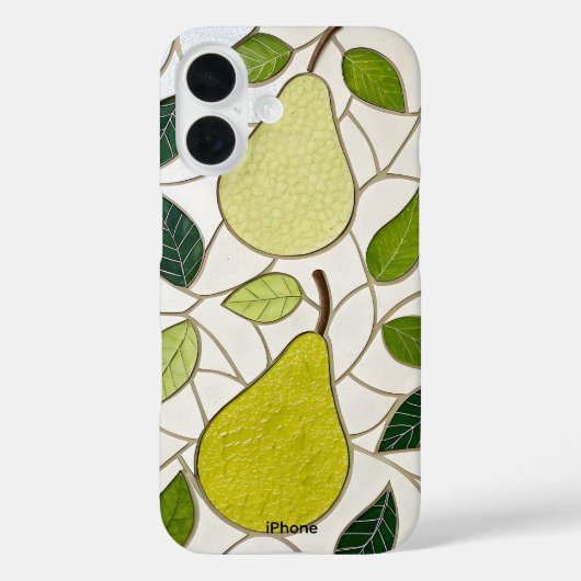 Mosaikpaar gefärbt iPhone 16 Fall Case-Mate iPhone Hülle (Rückseite)
