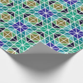 Mosaikpapier für Dreiecke Geschenkpapier (Ecke)