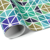 Mosaikpapier für Dreiecke Geschenkpapier (Rolleneckpunkt)