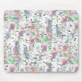 Mosaikpapier in sanften bis undurchsichtigen Farbe Mousepad (Vorne)