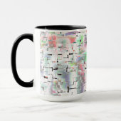 Mosaikpapier in sanften bis undurchsichtigen Farbe Tasse (Links)