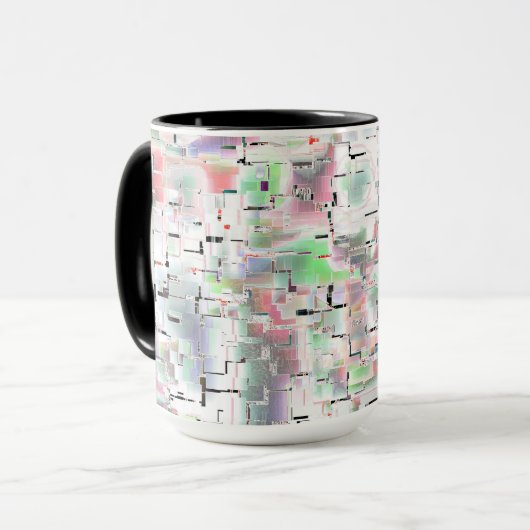 Mosaikpapier in sanften bis undurchsichtigen Farbe Tasse (Vorderseite Links)