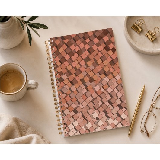 Mosaikplaner für moderne erdige Tones Planer