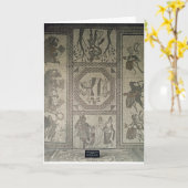 Mosaikplasterung vom römischen Landhaus am Tief Karte (Gelbe Blume)