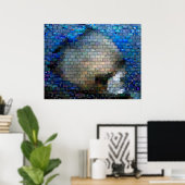 Mosaikposter Poster (Heimbüro)