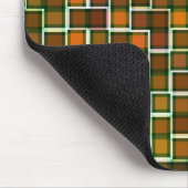 Mosaikquadratmuster für abstrakte Erde Mousepad (Ecke)