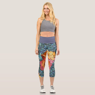 Mosaikrosen Capri Leggings