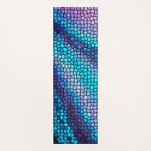 Mosaikröten aus farbfestem Glas Yogamatte (Vorderseite)