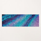 Mosaikröten aus farbfestem Glas Yogamatte (Vorderseite (Horizontal))