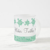 Mosaikschildkröten Mattglastasse (VorderseiteRechts)