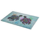 Mosaikschildkrötenschneider Schneidebrett (Ecke)