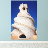 Mosaikschornstein Leinwanddruck (Insitu (Holzboden))