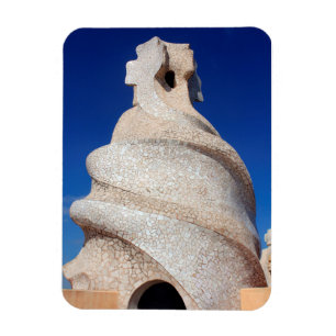 Mosaikschornstein Magnet