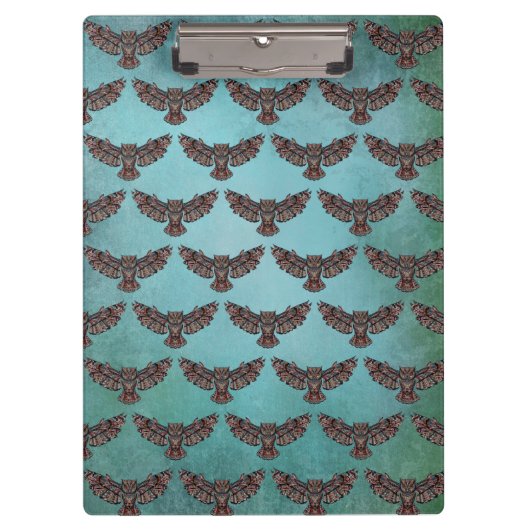 Mosaikschüssel Klemmbrett (Vorderseite)