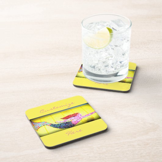 Mosaikschwimmen Untersetzer (Rechte Seite)