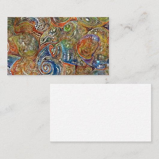 MosaikSeashells Visitenkarte (Vorne/Hinten)