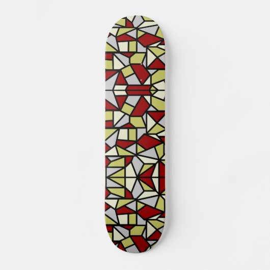 Mosaikskateboard Skateboard (Vorderseite)
