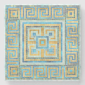 Mosaikstäbchen Steinuntersetzer (Vorderseite)