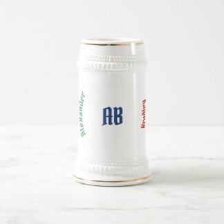 Mosaikstein Bierglas