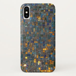 Mosaiksteine in Blue und Gold iPhone / iPad Gehäus Case-Mate iPhone Hülle