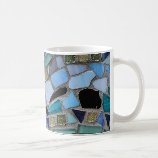 Mosaiksteinkunst Kaffeetasse (Rechts)