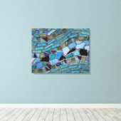 Mosaiksteinkunst Leinwanddruck (Insitu (Holzboden))