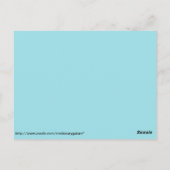 Mosaiksteinkunst Postkarte (Rückseite)