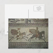 Mosaiksteinpflaster aus der römischen Villa bei Ni Postkarte (Vorne/Hinten)