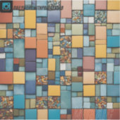 Mosaiksticker Aufkleber (Vorderseite)