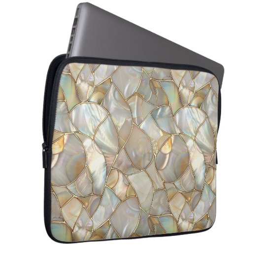 Mosaikstil Mutter der Pearl Electronics Bag Laptopschutzhülle (Vorne Rechts)