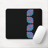 Mosaikstrahlung (Linear) Mousepad (Mit Mouse)