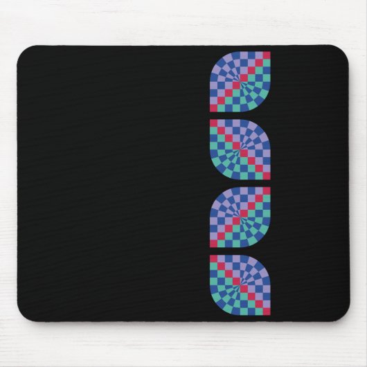 Mosaikstrahlung (Linear) Mousepad (Vorne)