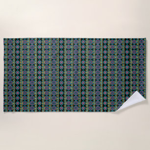 Mosaikstrandhandtuch Strandtuch